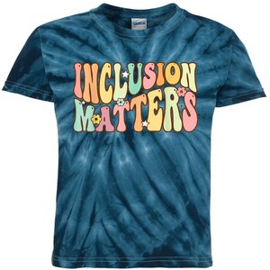 Inclusion Matters Special Education Autism Awareness Teacher Kids Tie-Dye T-Shirt