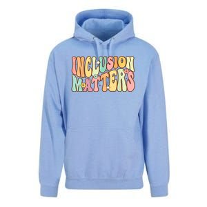 Inclusion Matters Special Education Autism Awareness Teacher Unisex Surf Hoodie