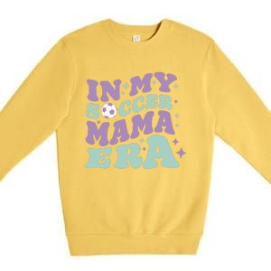 In My Soccer Mama Era Premium Crewneck Sweatshirt