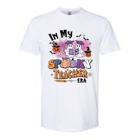 In My Spooky Teacher Era Retro Ghost Halloween Teachers Day Softstyle CVC T-Shirt