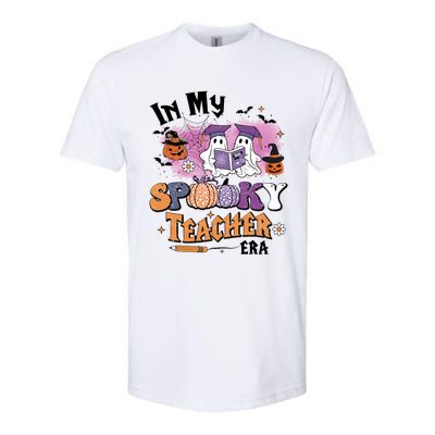 In My Spooky Teacher Era Retro Ghost Halloween Teachers Day Softstyle® CVC T-Shirt