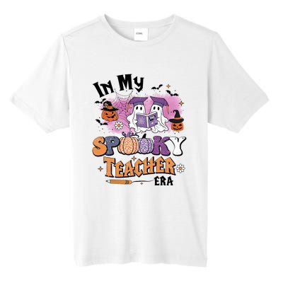 In My Spooky Teacher Era Retro Ghost Halloween Teachers Day Tall Fusion ChromaSoft Performance T-Shirt