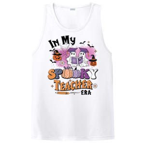 In My Spooky Teacher Era Retro Ghost Halloween Teachers Day PosiCharge Competitor Tank