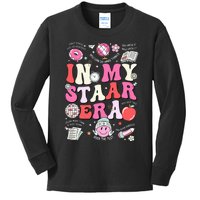 In My Staar Era Motivational Testing Test Day Kids Long Sleeve Shirt