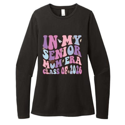 In My Senior Mom Era Class Of 2026 Graduation Groovy Gift Womens CVC Long Sleeve Shirt