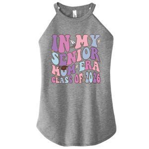 In My Senior Mom Era Class Of 2026 Graduation Groovy Gift Women's Perfect Tri Rocker Tank