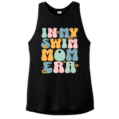 In My Swim Mom Era / Swim Swimmer Pool Swimmers And Swimming Ladies PosiCharge Tri-Blend Wicking Tank