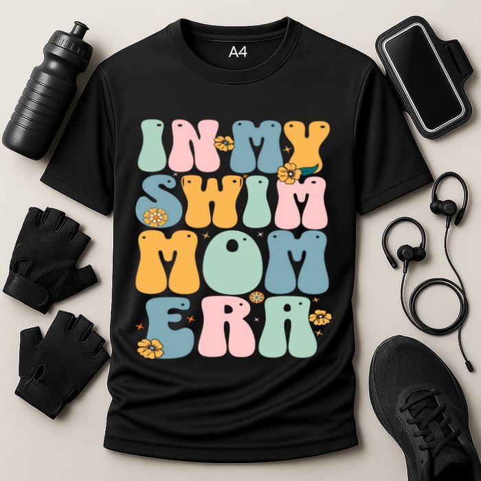 In My Swim Mom Era / Swim Swimmer Pool Swimmers And Swimming Cooling Performance Crew T-Shirt