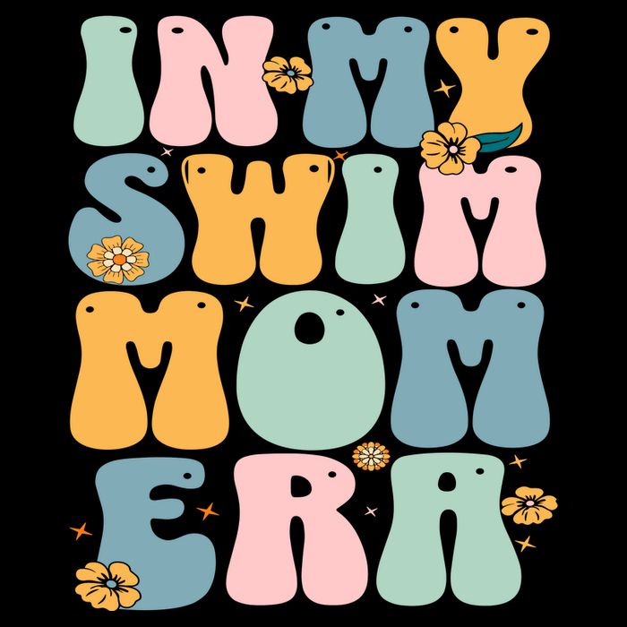 In My Swim Mom Era / Swim Swimmer Pool Swimmers And Swimming Cooling Performance Crew T-Shirt