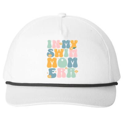 In My Swim Mom Era / Swim Swimmer Pool Swimmers And Swimming Snapback Five-Panel Rope Hat