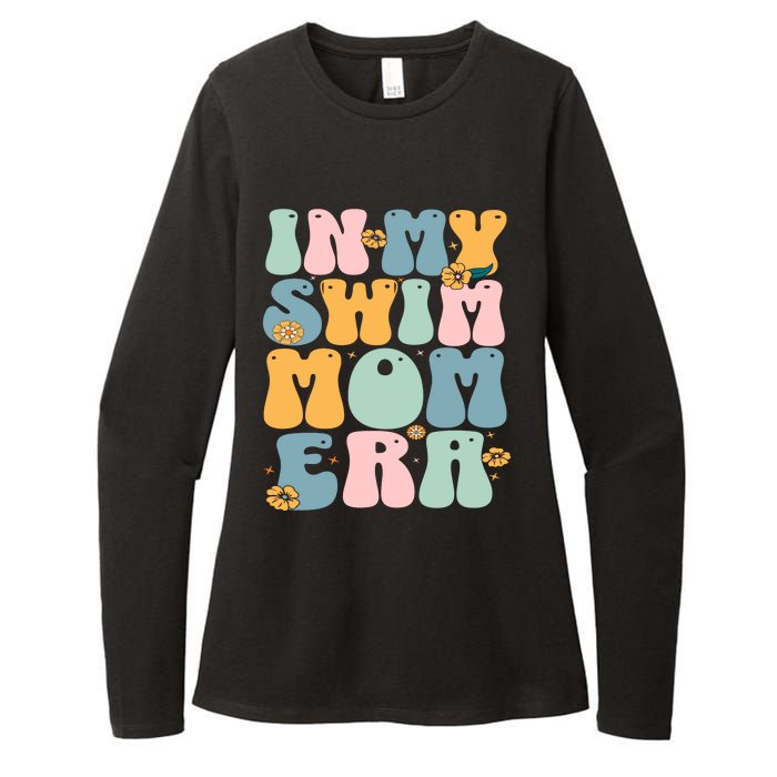 In My Swim Mom Era / Swim Swimmer Pool Swimmers And Swimming Womens CVC Long Sleeve Shirt