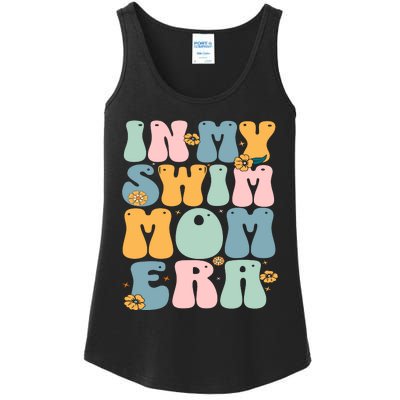 In My Swim Mom Era / Swim Swimmer Pool Swimmers And Swimming Ladies Essential Tank