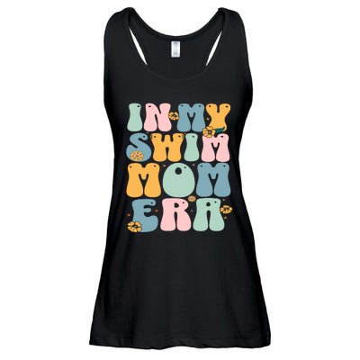 In My Swim Mom Era / Swim Swimmer Pool Swimmers And Swimming Ladies Essential Flowy Tank