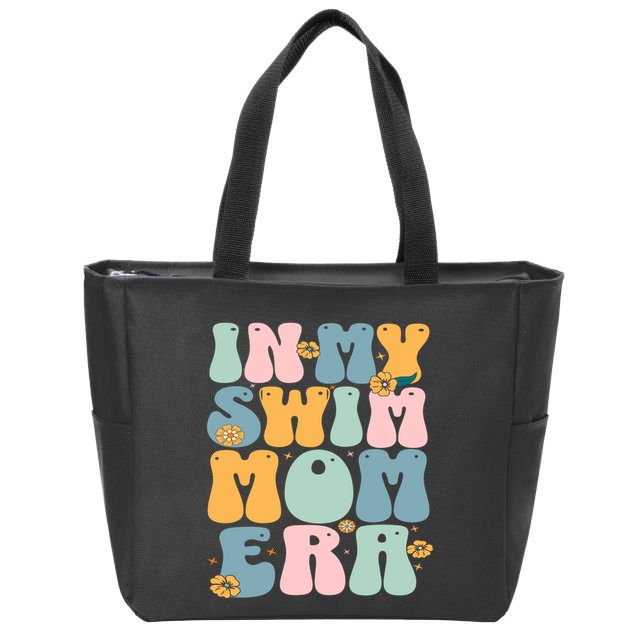 In My Swim Mom Era / Swim Swimmer Pool Swimmers And Swimming Zip Tote Bag