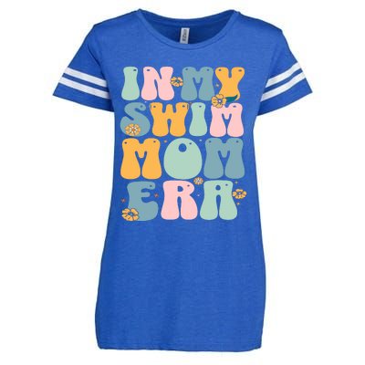 In My Swim Mom Era / Swim Swimmer Pool Swimmers And Swimming Enza Ladies Jersey Football T-Shirt