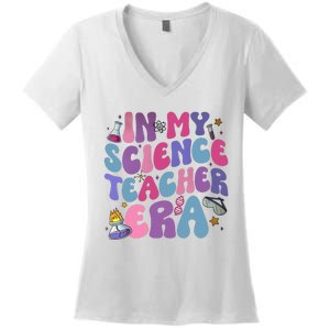 In My Science Teacher Era Women's V-Neck T-Shirt