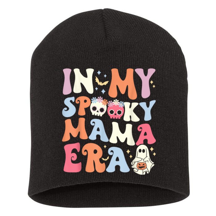 In My Spooky Mama Era Halloween Spooky Mom Short Acrylic Beanie