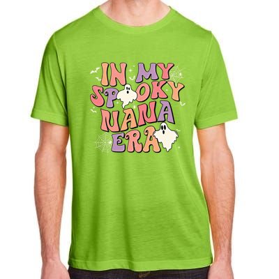 In My Spooky Nana Era Halloween Ghost Retro Groovy Grandma Cool Gift Adult ChromaSoft Performance T-Shirt