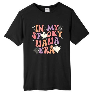 In My Spooky Nana Era Halloween Ghost Retro Groovy Grandma Cool Gift Tall Fusion ChromaSoft Performance T-Shirt