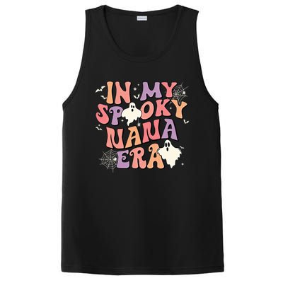 In My Spooky Nana Era Halloween Ghost Retro Groovy Grandma Cool Gift PosiCharge Competitor Tank