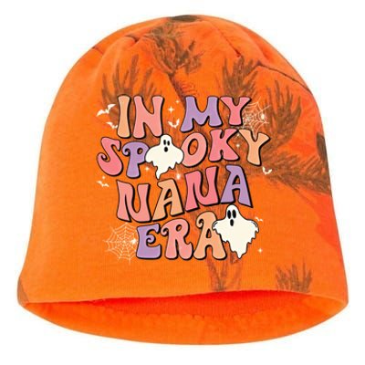 In My Spooky Nana Era Halloween Ghost Retro Groovy Grandma Cool Gift Kati - Camo Knit Beanie