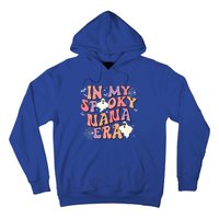 In My Spooky Nana Era Halloween Ghost Retro Groovy Grandma Cool Gift Hoodie