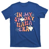 In My Spooky Nana Era Halloween Ghost Retro Groovy Grandma Cool Gift T-Shirt