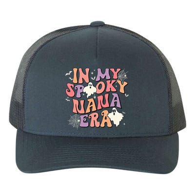 In My Spooky Nana Era Halloween Ghost Retro Groovy Grandma Cool Gift Yupoong Adult 5-Panel Trucker Hat