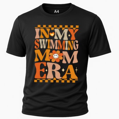 In My Swimming Mom Era Retro Groovy Hippie Swimming Cool Gift Performance Shirt