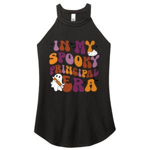 In My Spooky Principal Era Spooky Ghoul Boo Halloween Women's Perfect Tri Rocker Tank