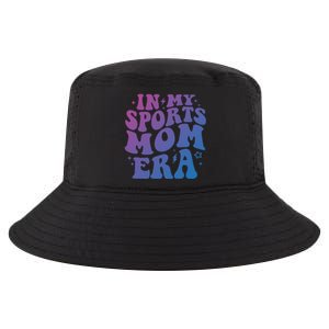 In My Sports Mom Era Groovy Sports Mama Football Basketball Meaningful Gift Cool Comfort Performance Bucket Hat