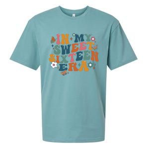 In My Sweet 16th Era Happy Birthday 16 Years Old Sixteen Years Old Sueded Cloud Jersey T-Shirt