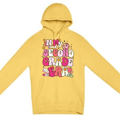 In My Second Grade Era Girl Back To School 2nd Grade Teacher Premium Pullover Hoodie