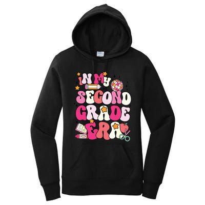 In My Second Grade Era Girl Back To School 2nd Grade Teacher Women's Pullover Hoodie