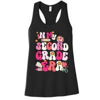 In My Second Grade Era Girl Back To School 2nd Grade Teacher Women's Racerback Tank