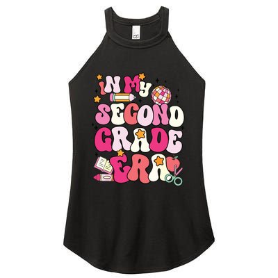 In My Second Grade Era Girl Back To School 2nd Grade Teacher Women's Perfect Tri Rocker Tank