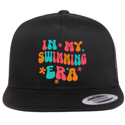 In My Swimming Era / Swim Swimmer Pool Swimmers And Swimming Flatbill Hat