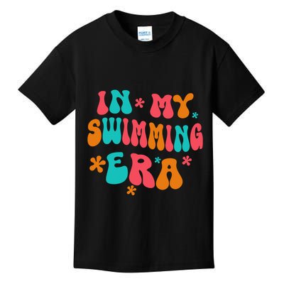 In My Swimming Era / Swim Swimmer Pool Swimmers And Swimming Kids T-Shirt
