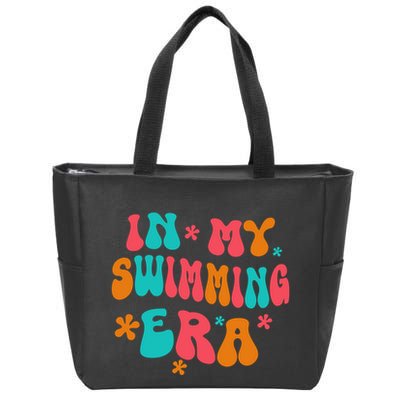 In My Swimming Era / Swim Swimmer Pool Swimmers And Swimming Zip Tote Bag