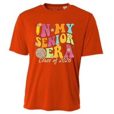 In My Senior Era Class Of 2026 Graduate Retro Groovy Funny Gift Cooling Performance Crew T-Shirt