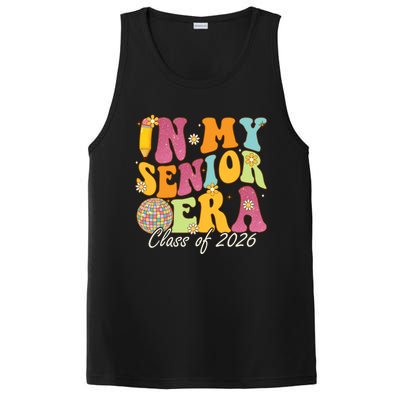 In My Senior Era Class Of 2026 Graduate Retro Groovy Funny Gift PosiCharge Competitor Tank