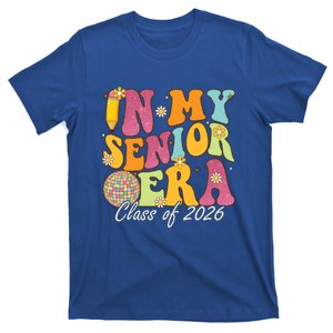 In My Senior Era Class Of 2026 Graduate Retro Groovy Funny Gift T-Shirt