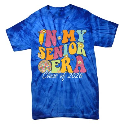 In My Senior Era Class Of 2026 Graduate Retro Groovy Funny Gift Tie-Dye T-Shirt