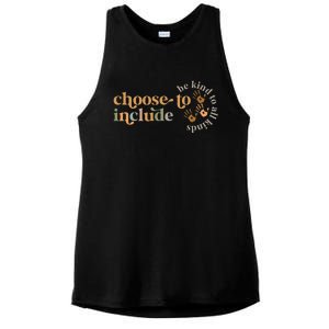 Inclusion Matters Special Education Autism Teacher Ladies PosiCharge Tri-Blend Wicking Tank