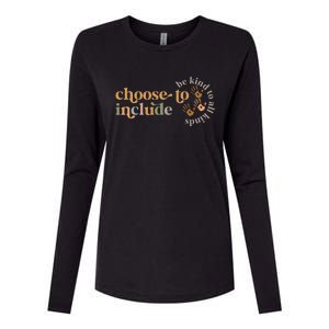 Inclusion Matters Special Education Autism Teacher Womens Cotton Relaxed Long Sleeve T-Shirt