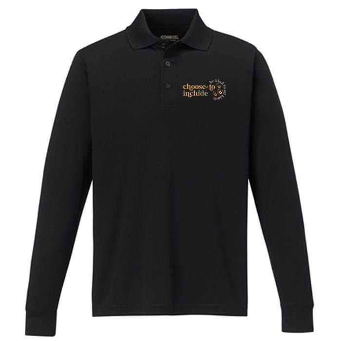 Inclusion Matters Special Education Autism Teacher Performance Long Sleeve Polo