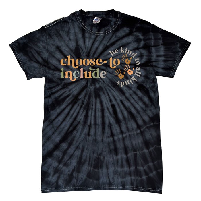 Inclusion Matters Special Education Autism Teacher Tie-Dye T-Shirt