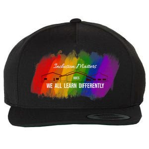 Inclusion Matters Special Education Wool Snapback Cap