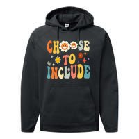 Inclusion Matters Special Education Autism Teacher Performance Fleece Hoodie