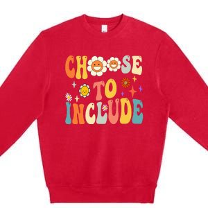 Inclusion Matters Special Education Autism Teacher Premium Crewneck Sweatshirt